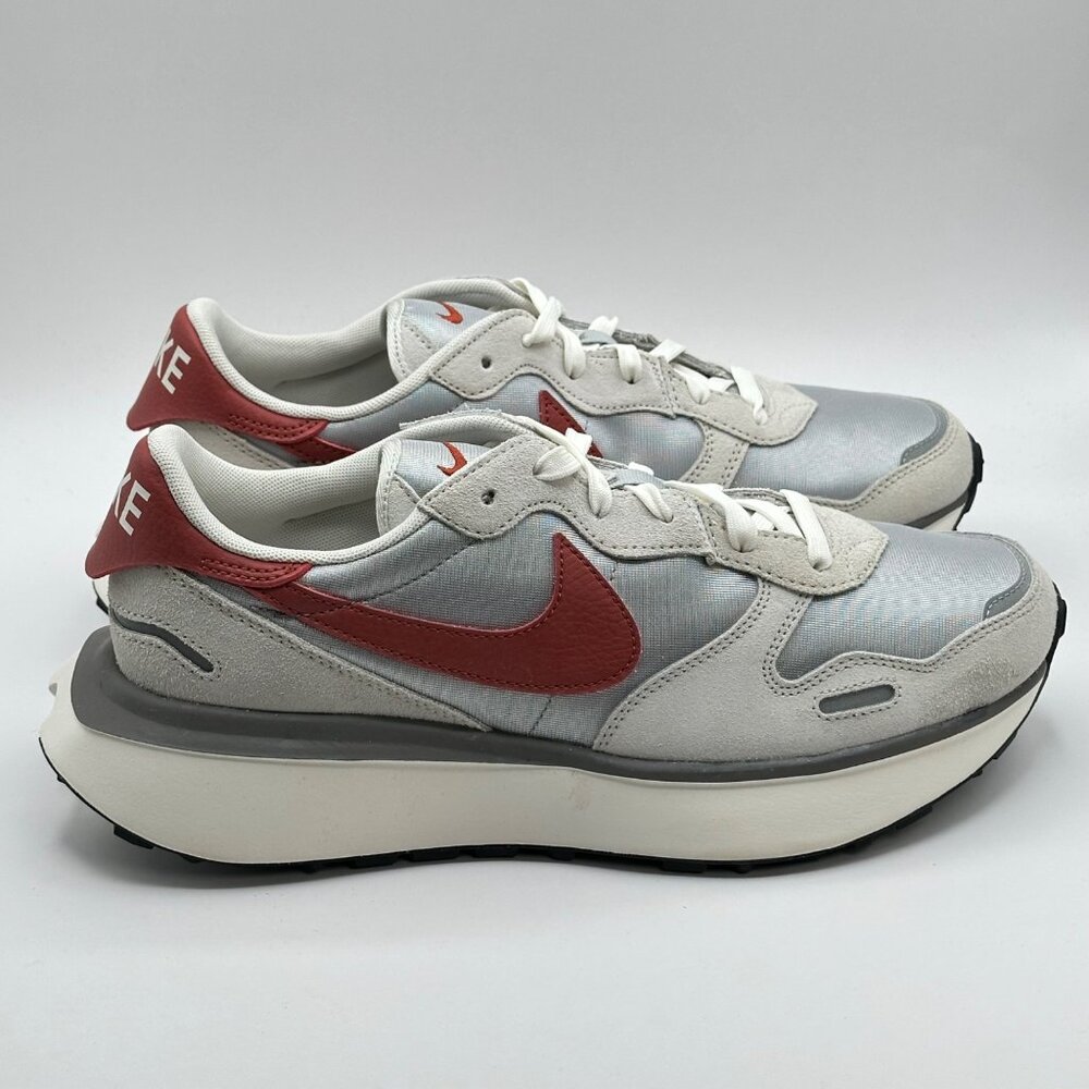 Women's Nike Phoenix Waffle Light Bone/Orange FD2196-001Size Women 11 Men 9.5 - Picture 4 of 11
